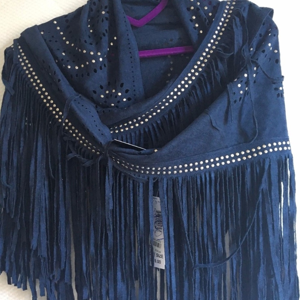 FairChild Women's Navy Blue Scarf One size